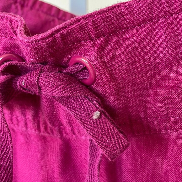 Athleta Aline daydream 100% linen drawstring mini skirt - Picture 2 of 10